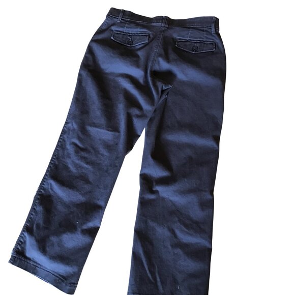 Upcycled Boho Patchwork Jeans, Women's Size 8 Short: Brown Hippie Grunge Pants - Picture 2 of 8